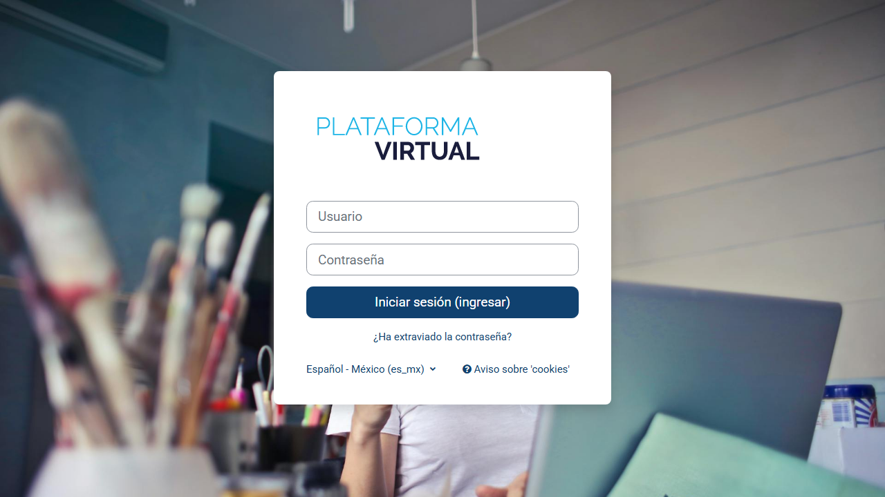Vista de Plataforma Moodle gestionada